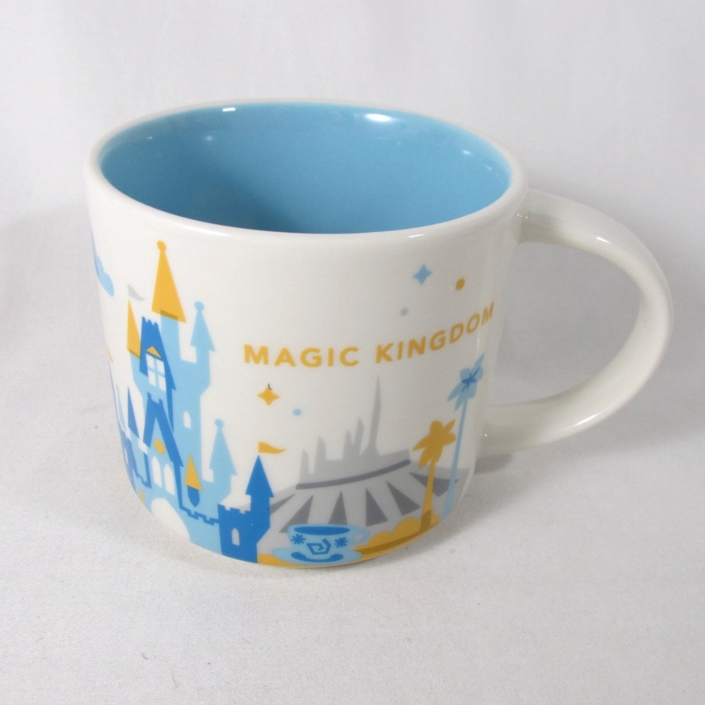 Starbucks Coffee Mug Disney Parks Magic Kingdom You Are Here Collection